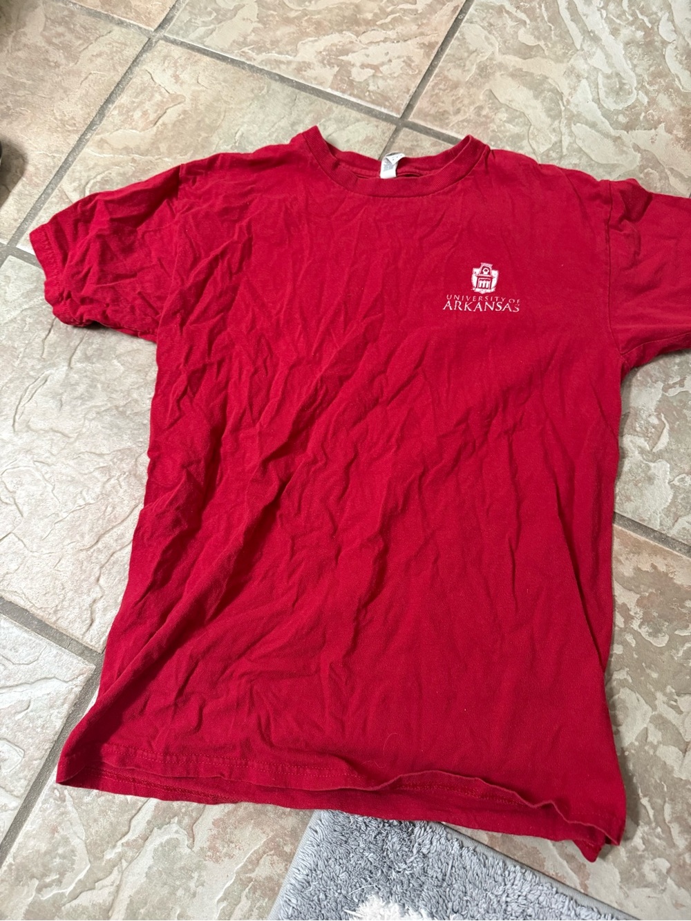 U of A Fayetteville Red Short-Sleeve Tee